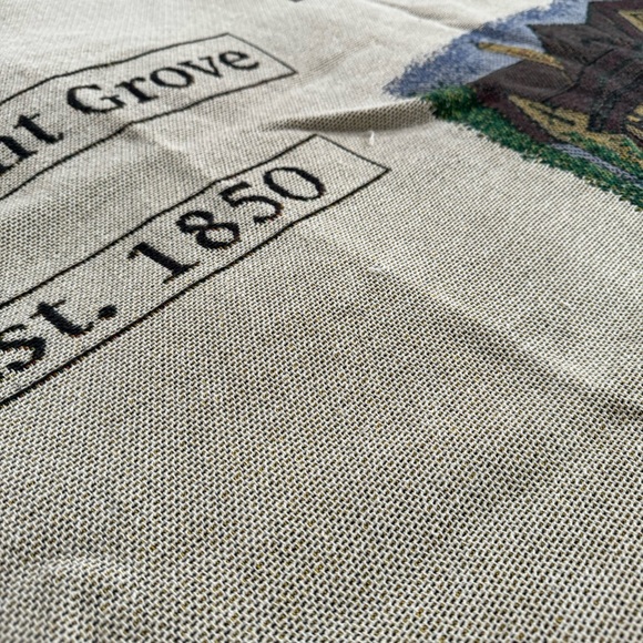 Pleasant Grove Utah  Historical Places Afghan Blanket Strawberry Days - Picture 9 of 9